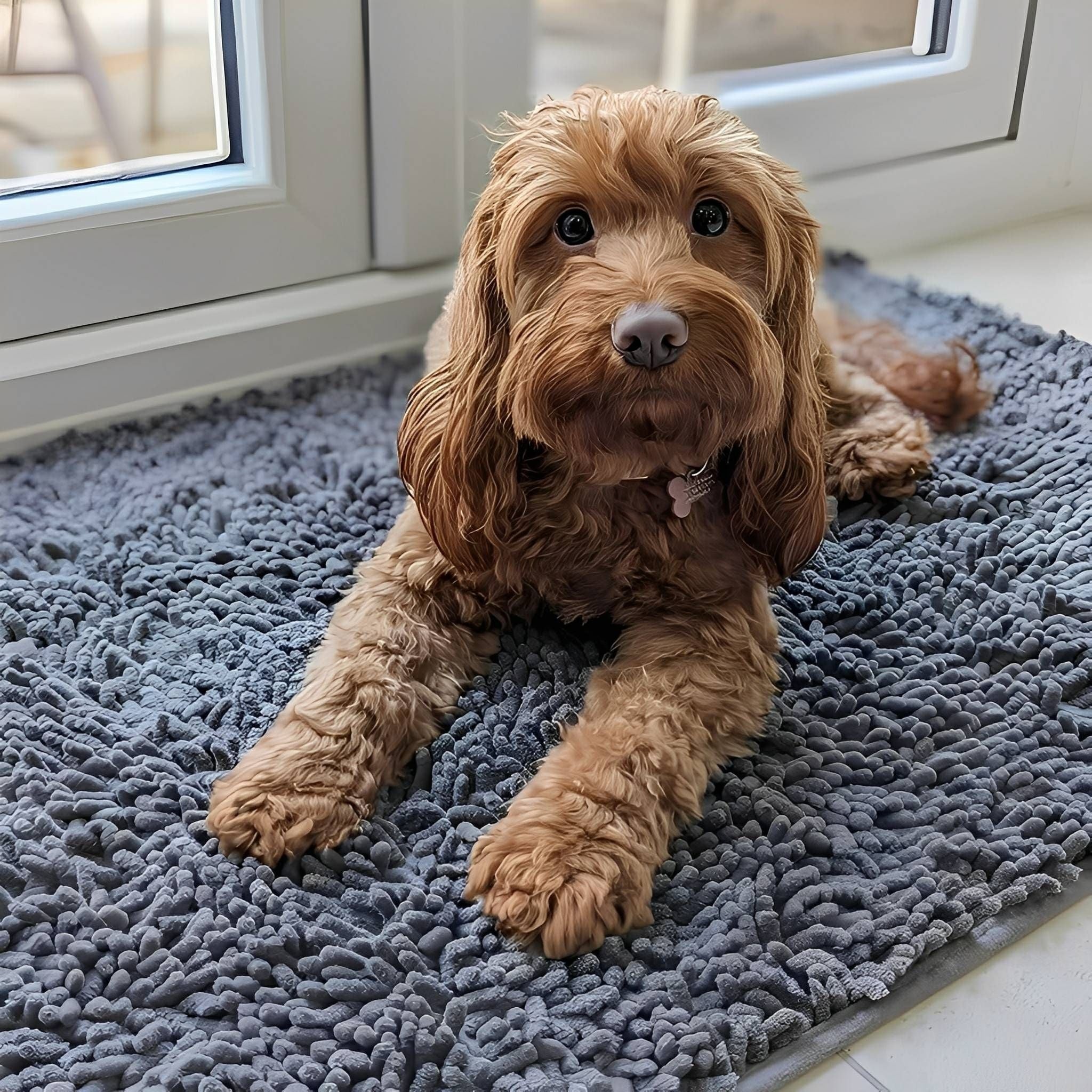 CleanPaw Absorbent Non-Slip Dog Doormat
