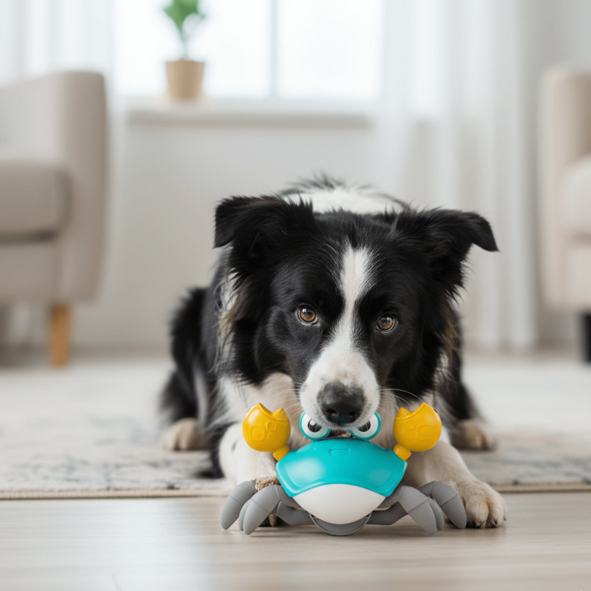 Crabby Interactive Dog Toy