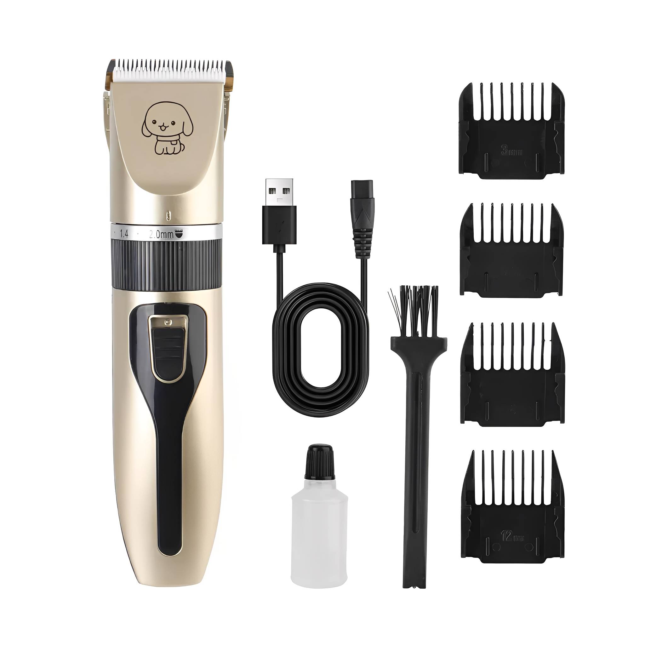 GroomZen Quiet Professional Pet Clipper