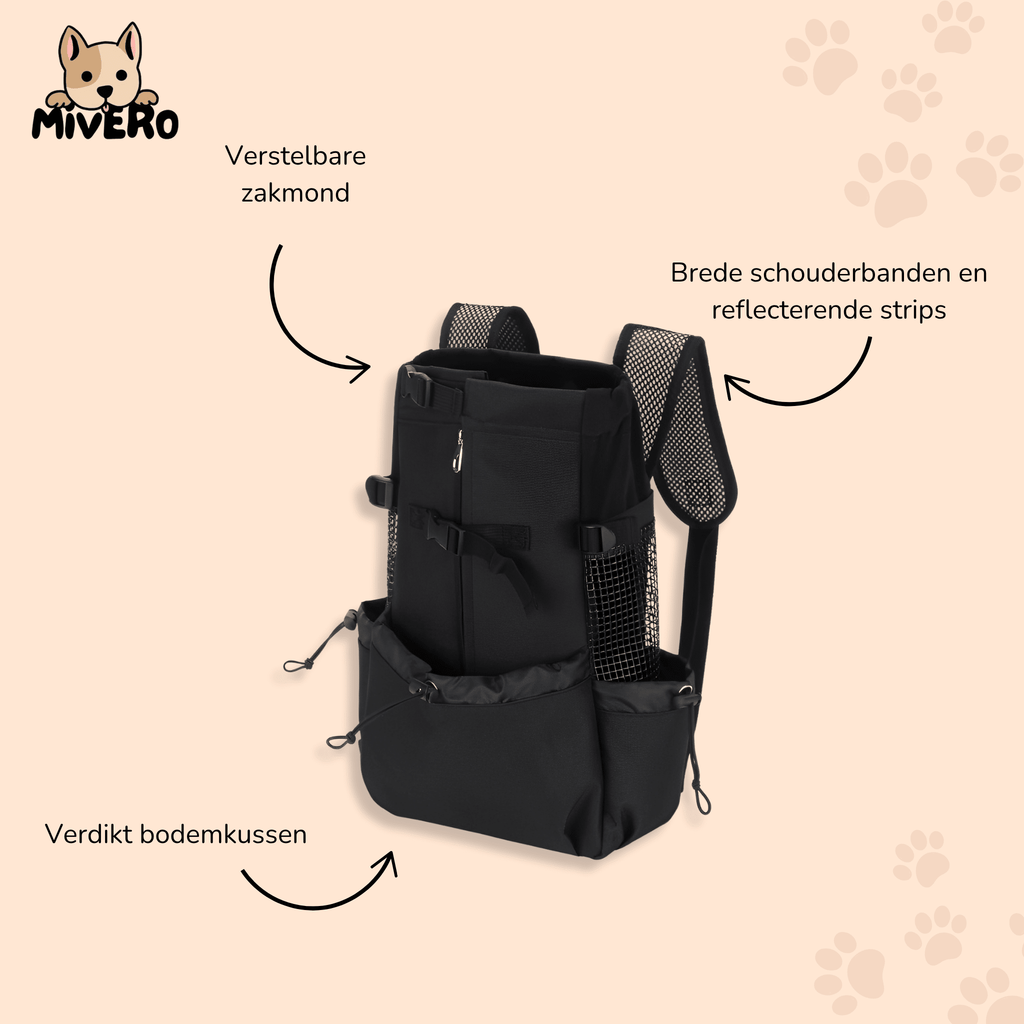 PawPack Ergonomic Dog Carrier Backpack