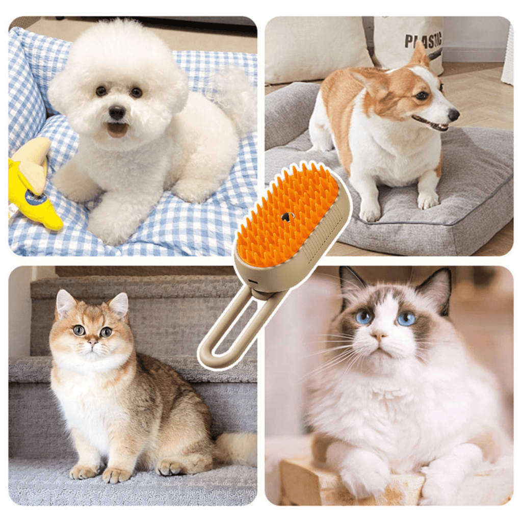 SteamBrush 2.0 Pet Grooming Brush