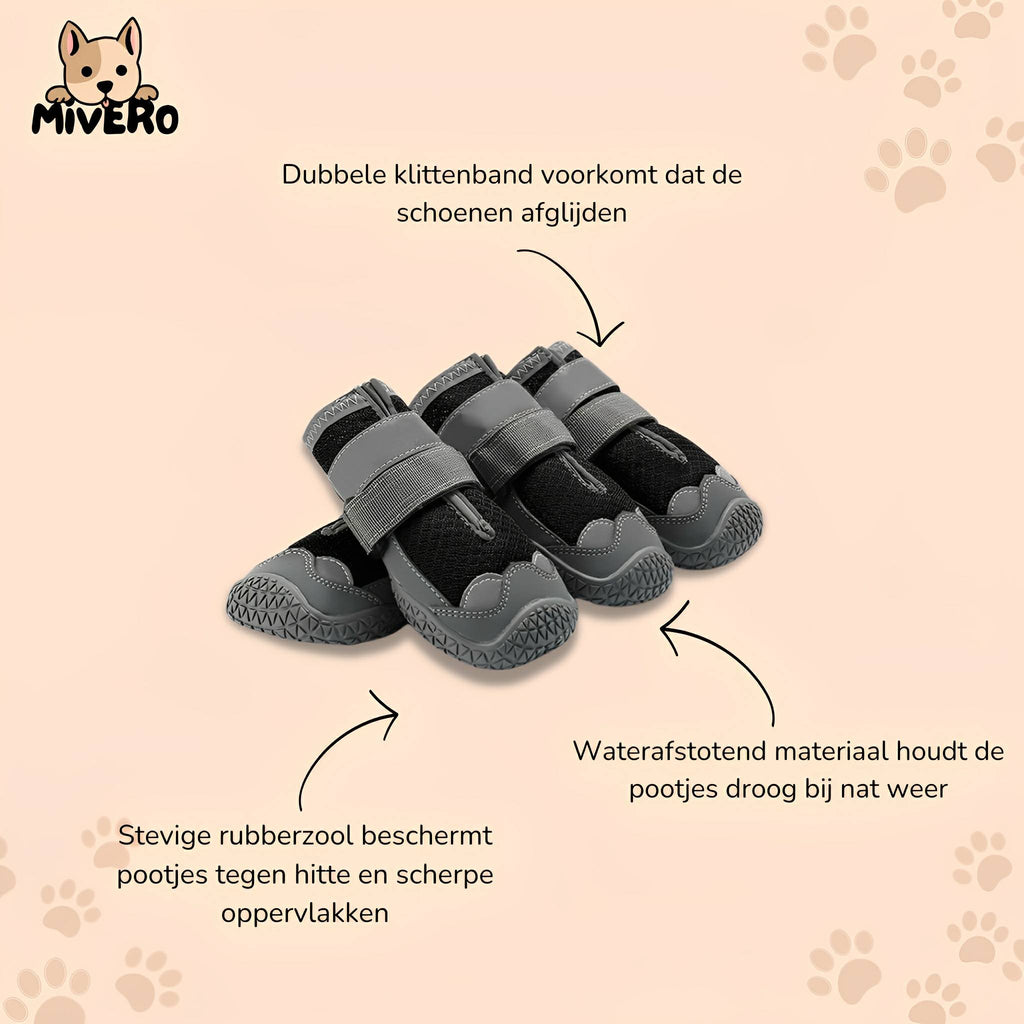 TrailPaws Protective Non-Slip Dog Shoes