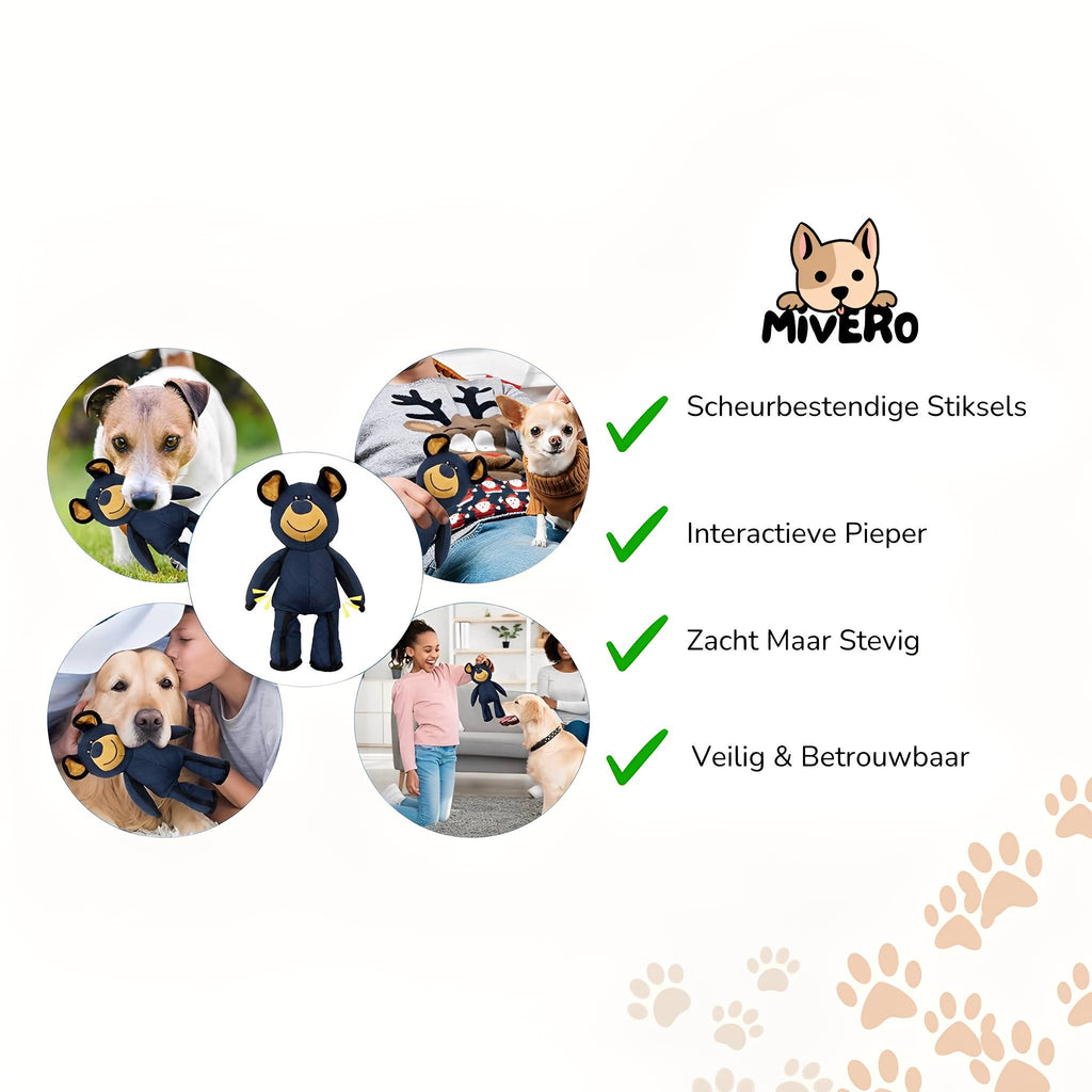TuffSnugg Chew-Resistant Plush Dog Toy